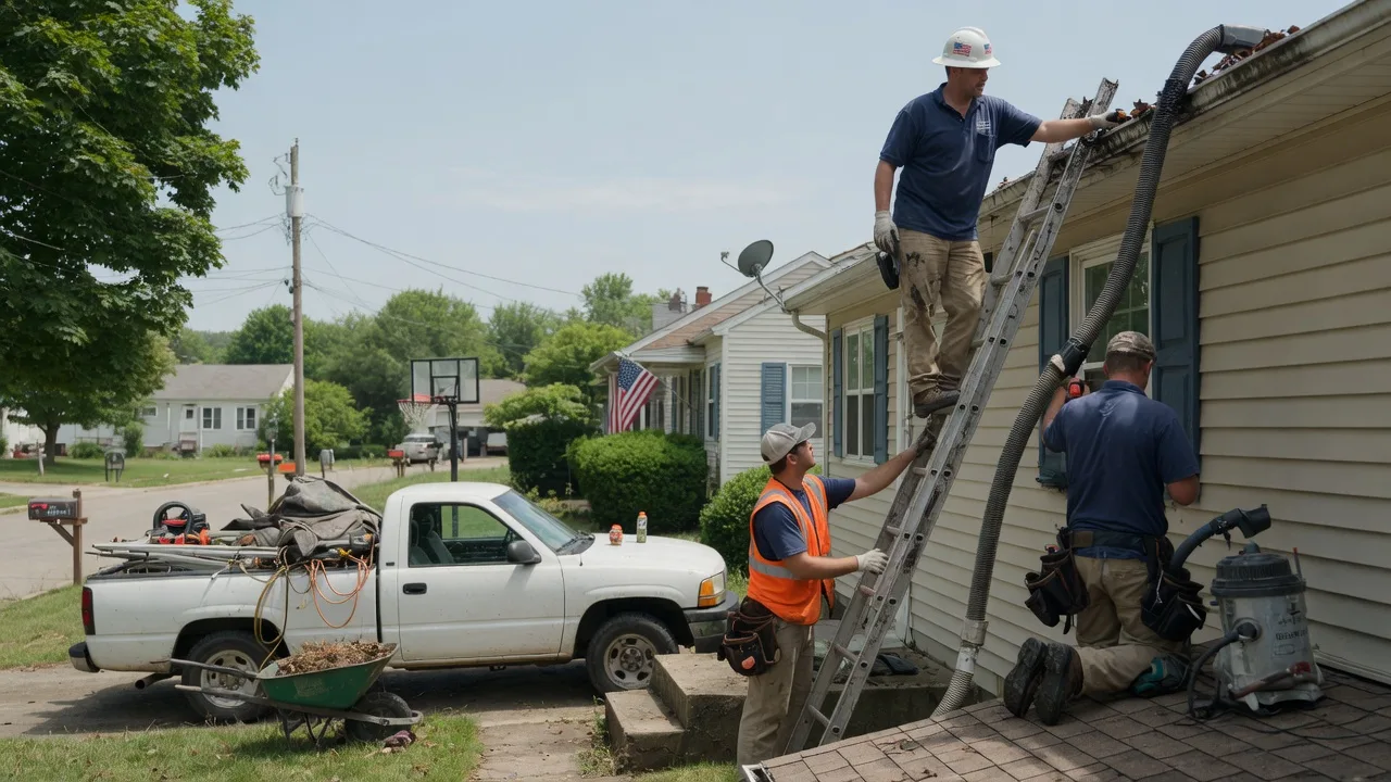 Gutter Installation in Bunker Hill, IN near me